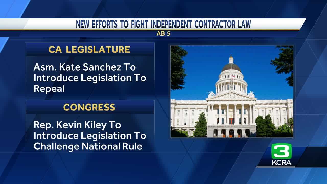 New Efforts To Fight Independent Contractor Law In California