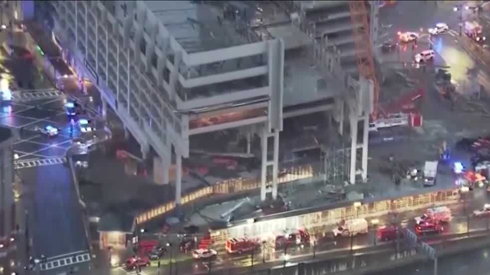 Government Center garage demolition continues