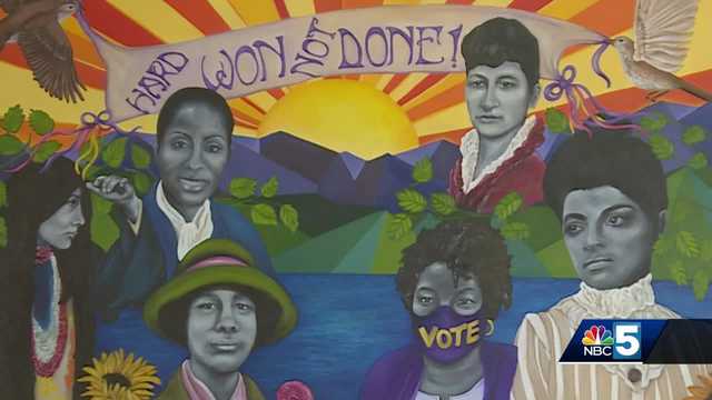 Vermont Secretary of State's Office celebrates women's suffrage painting, return to Montpelier office from the floods - Vimarsana News
