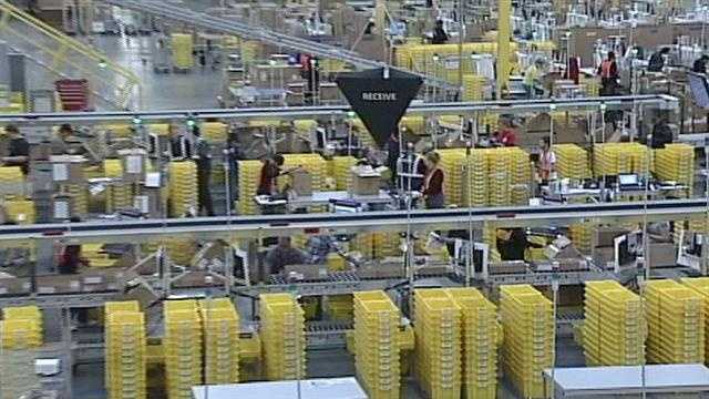 Amazon’s new fulfillment center opens, bringing jobs to area