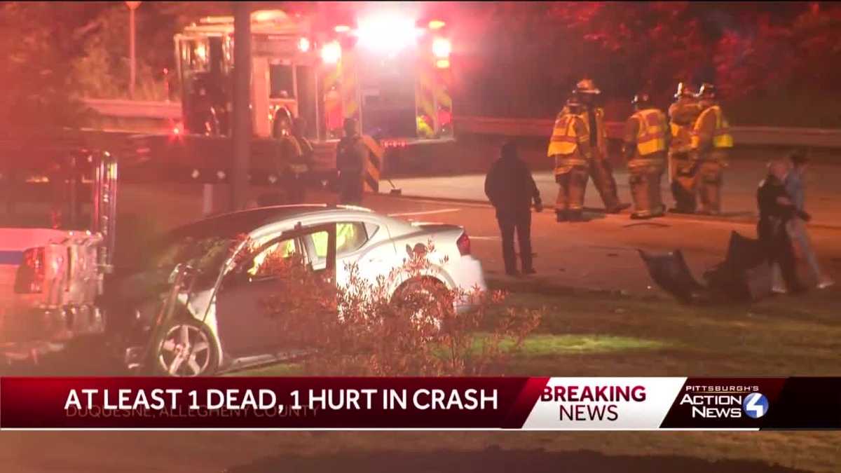 At least one dead, one injured in Duquesne crash
