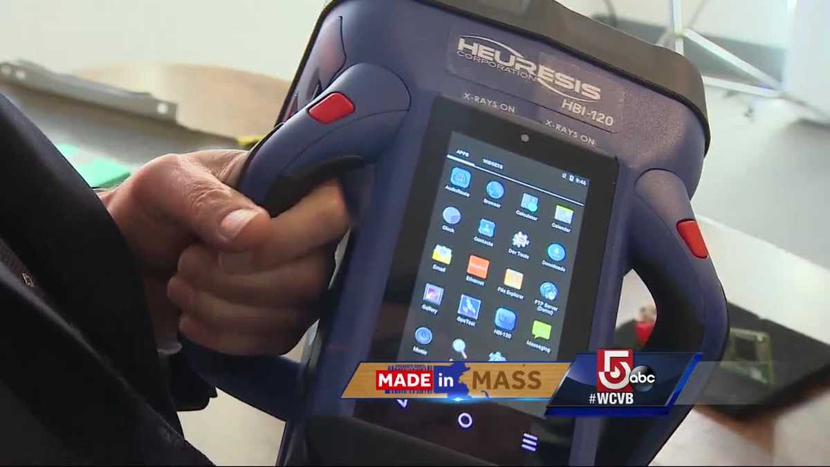 Xray flashlight giving police a sight they can't see Made in Mass.