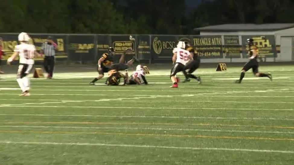 Merritt Island defeats Satellite Scorpions 57-7