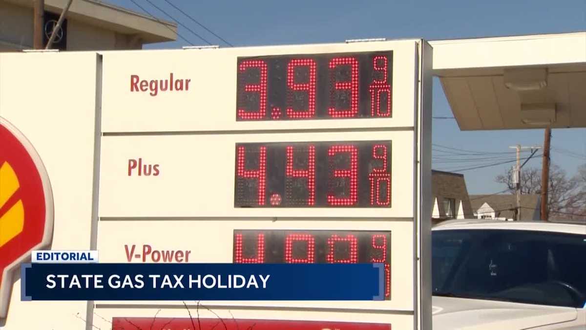 Editorial Maryland gas tax holiday