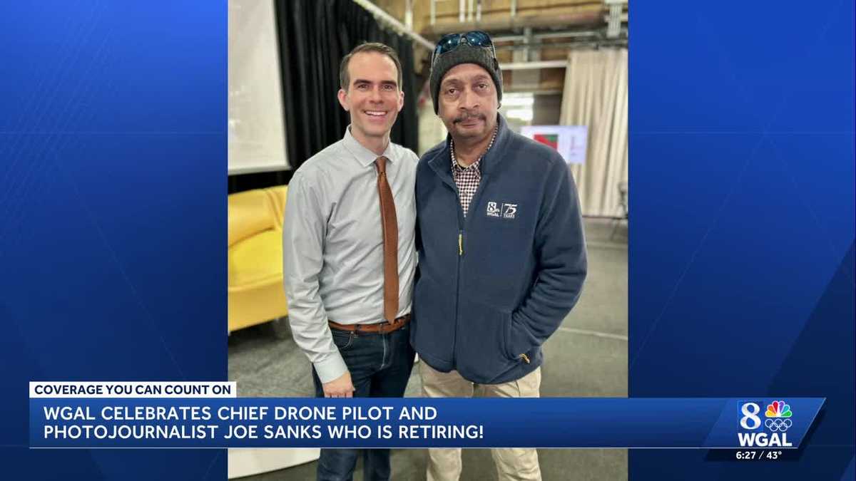 News 8 says farewell to retiring photojournalist after 43 years at WGAL