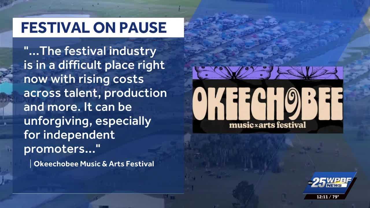Okeechobee Music Festival paused due to rising costs and past incidents