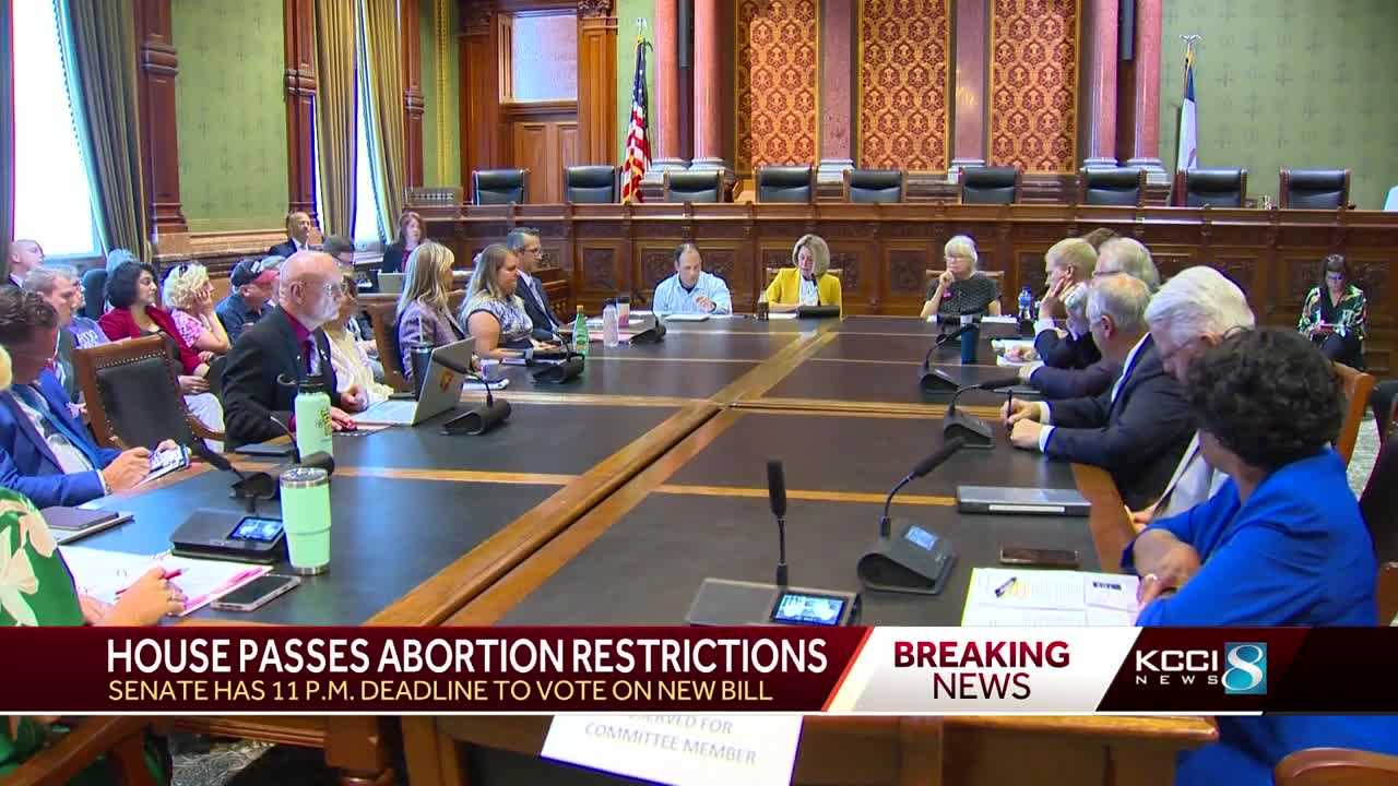 Iowa Legislature Passes Abortion Restrictions, Bill Goes To Governor's Desk