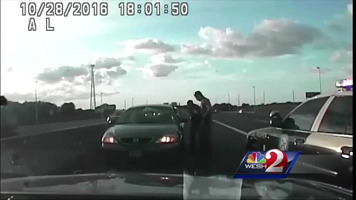 Dashcam footage shows wrong-way driver on Florida Turnpike