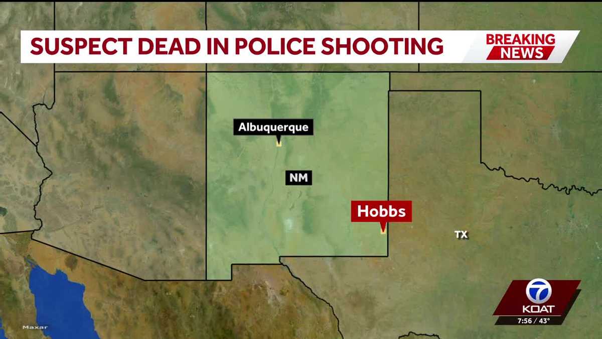 State police investigating police shooting in Hobbs