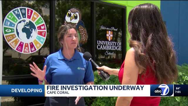 Investigation underway into cause of fire at A Plus Roofing and church in Cape Coral - Vimarsana News