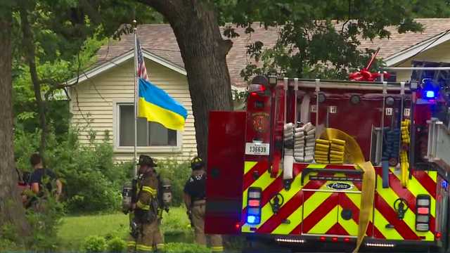 Ankeny house fire caused by camper fire spreading to garage