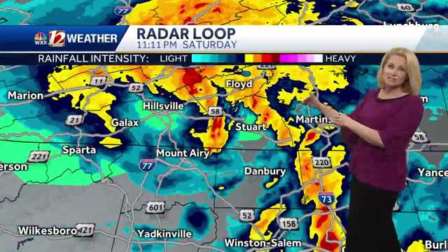 WATCH: Gradual Clearing Overnight Plus Windy Sunday, A Storm Late - Vimarsana News