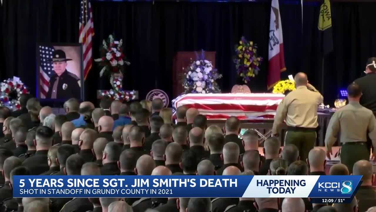 Iowa marks 5 years since Iowa State Patrol sergeant’s death in the line of duty