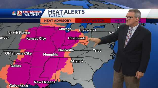 WATCH: Heat, humidity build quickly this week - Vimarsana News