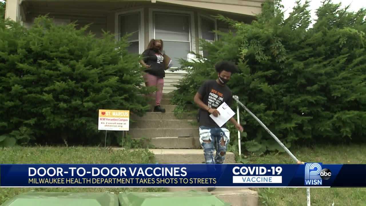 COVID-19: Milwaukee's vaccine outreach program goes door-to-door to get - Vimarsana News