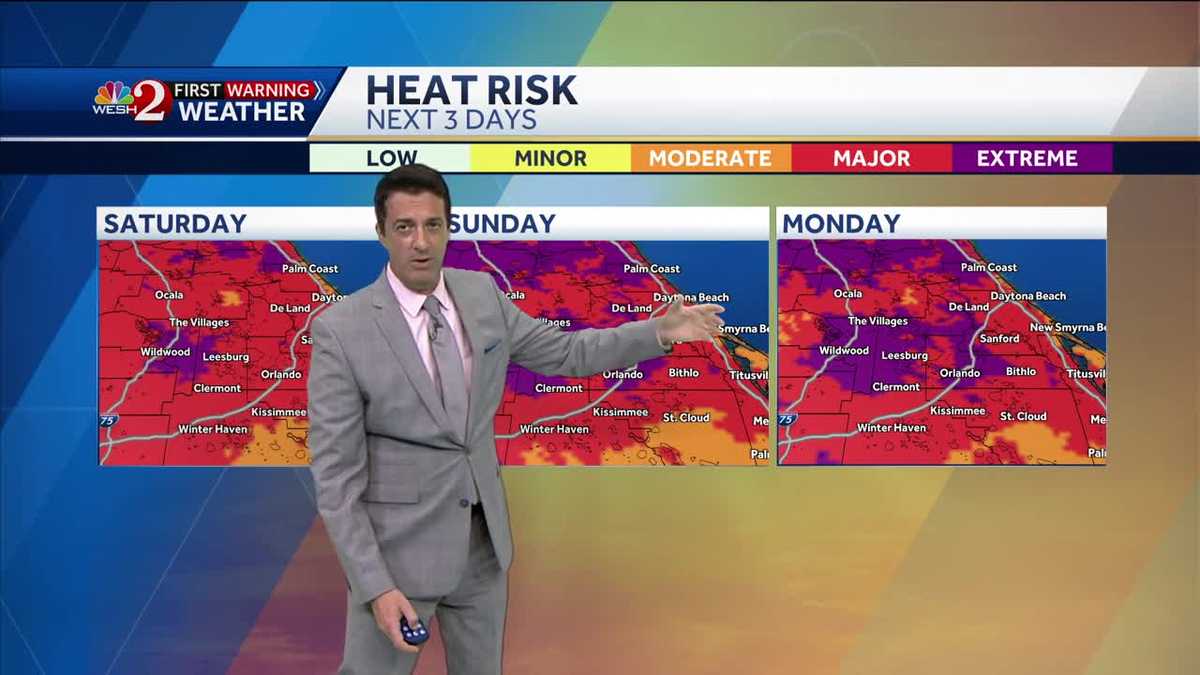 Dangerous heat expected to hit Central Florida this weekend