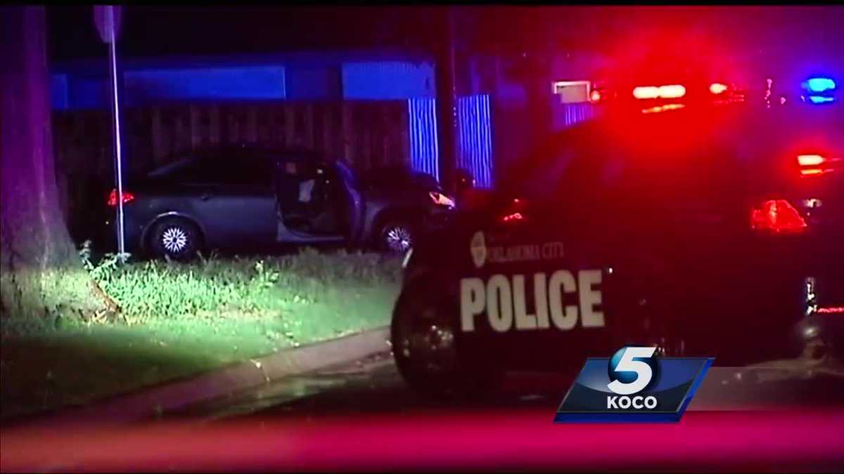 Man found dead in crashed car after shooting in northwest Oklahoma City ...