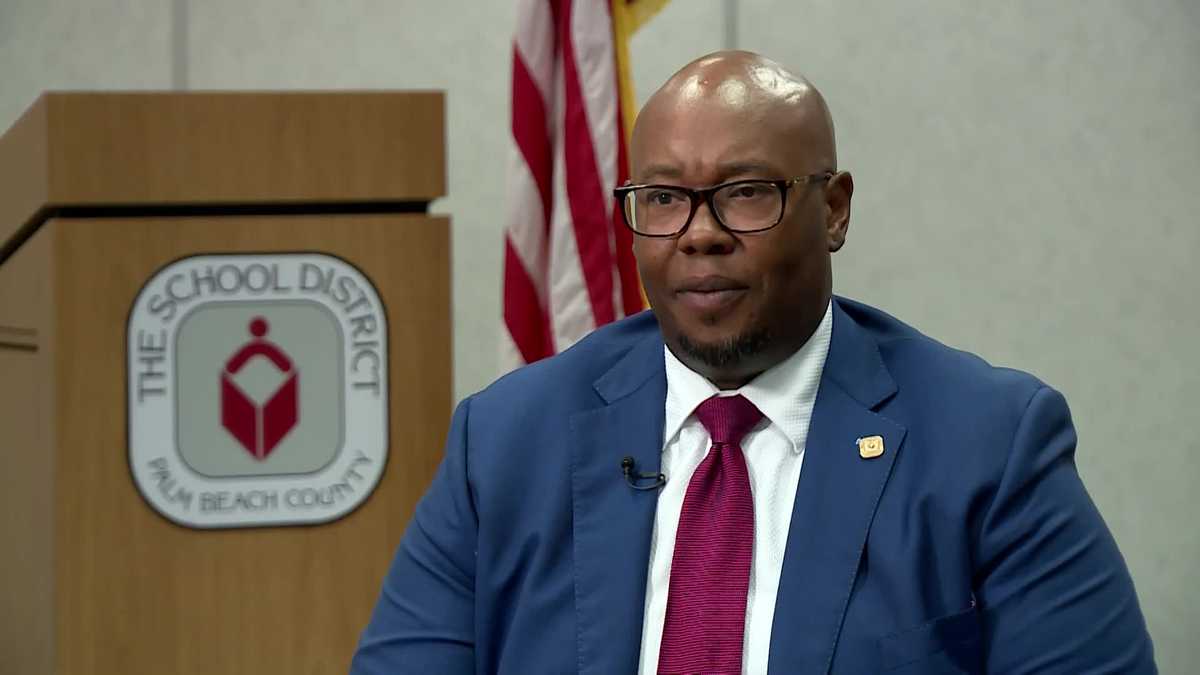 School District of Palm Beach County Superintendent discusses resignation