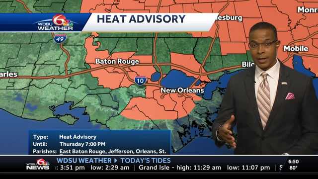 High temps with some rain Thursday - Vimarsana News