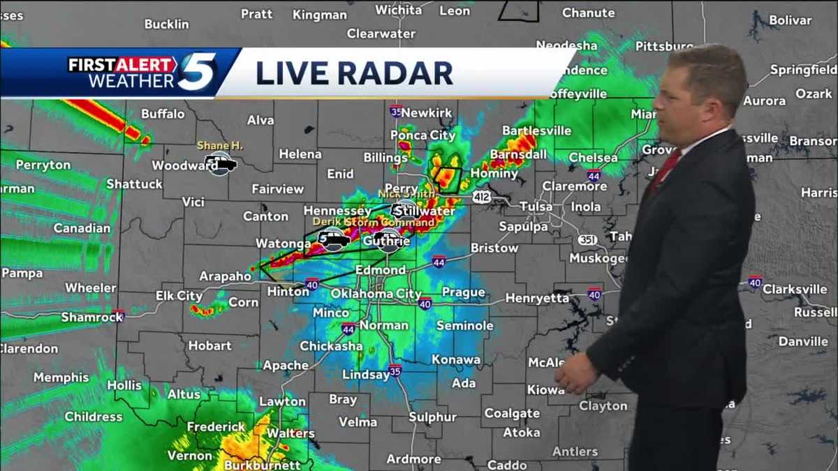 Friday storms brought tornado, hail, flooding to Oklahoma - KOCO