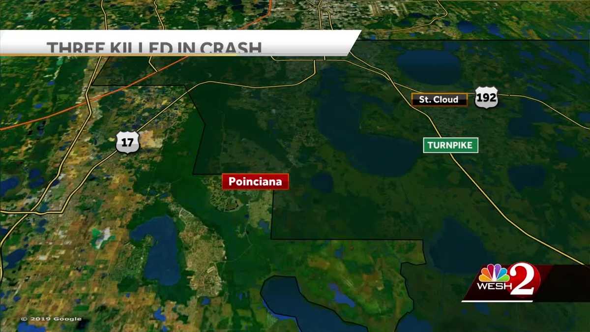 3 killed in Poinciana crash