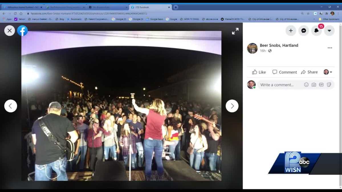 Coronavirus Bar hosts crowded outdoor concert as cases soar