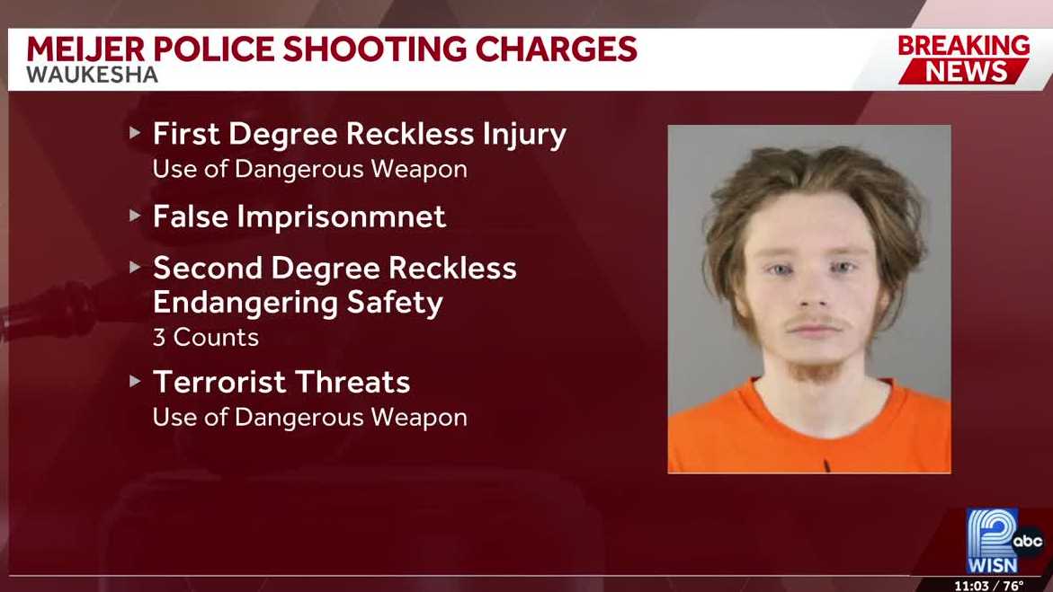 Waukesha man pleads not guilty to charges in Meijer hostage standoff, police shooting