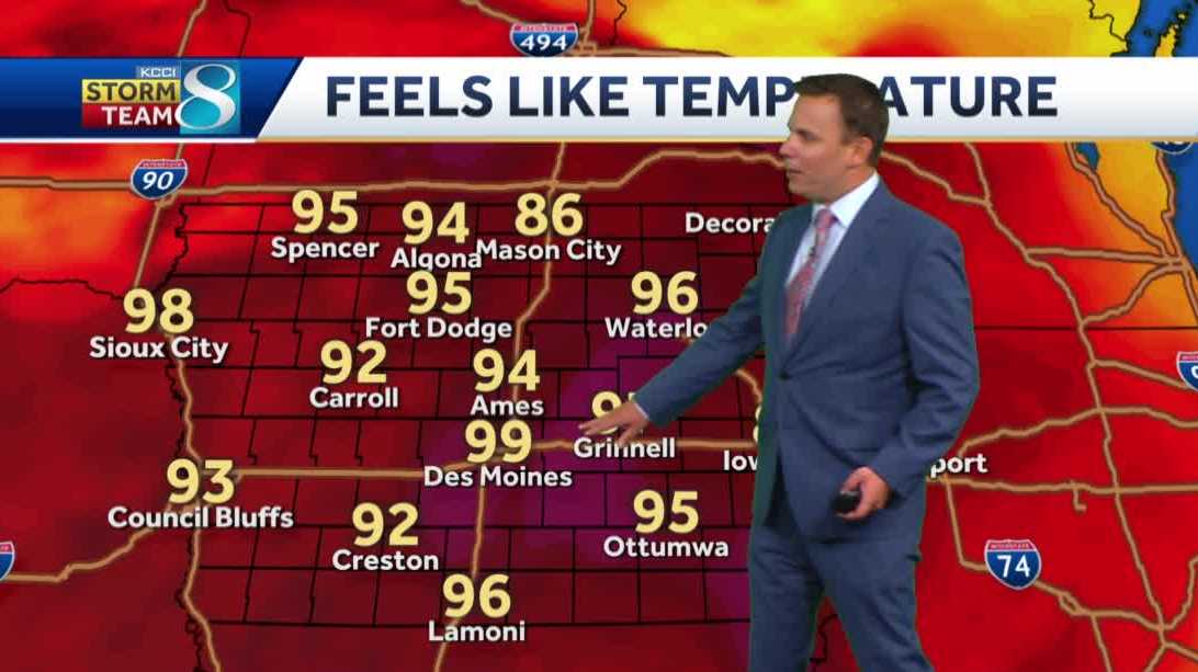 Breezy and humid Tuesday in central Iowa
