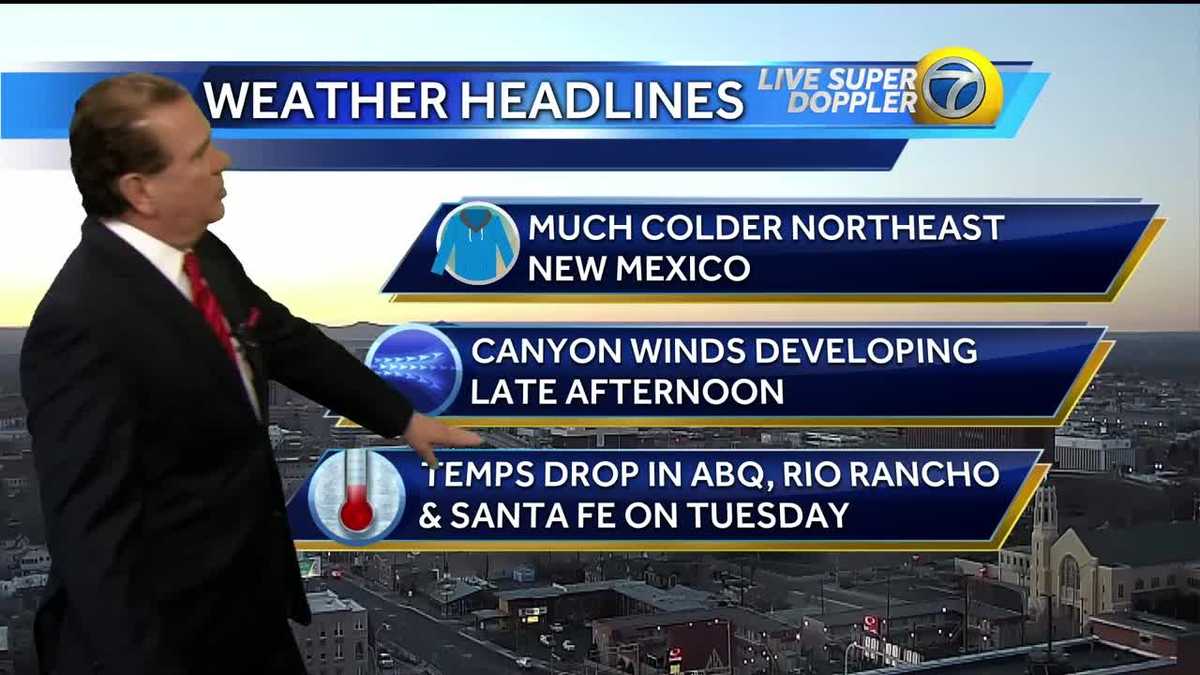 Chief Meteorologist Joe Diaz Sunday Forecast