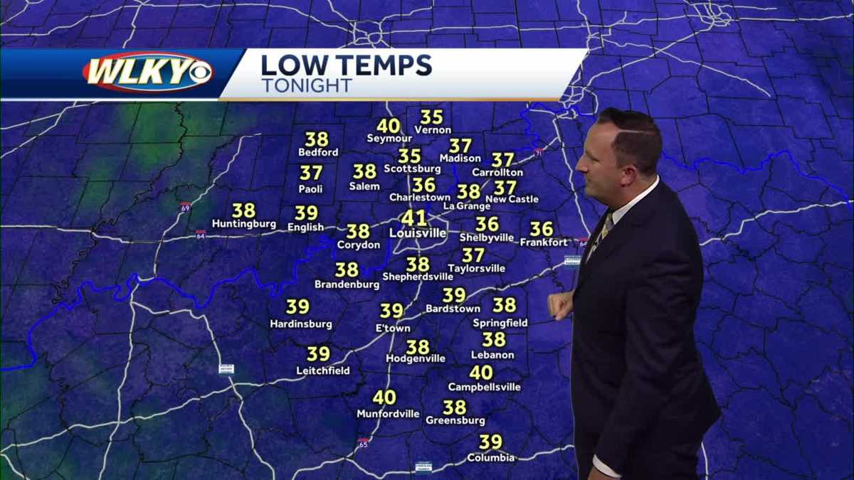 Weekend forecast: Frosty mornings & cool afternoons