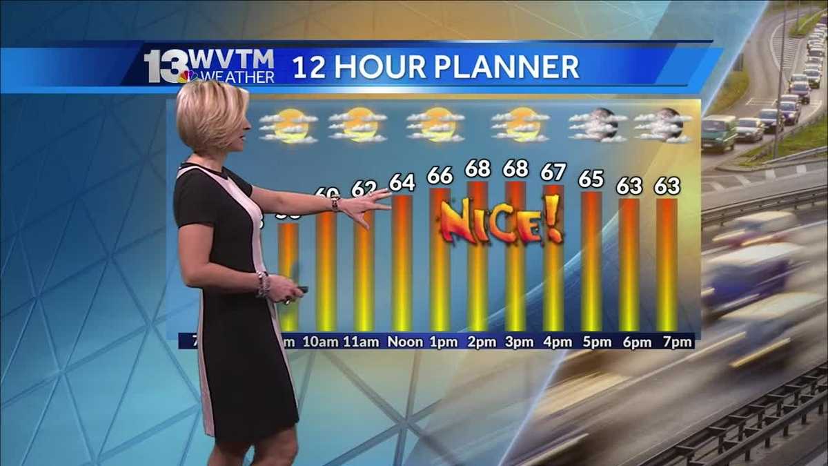 Warmer temperatures expected the next couple of days
