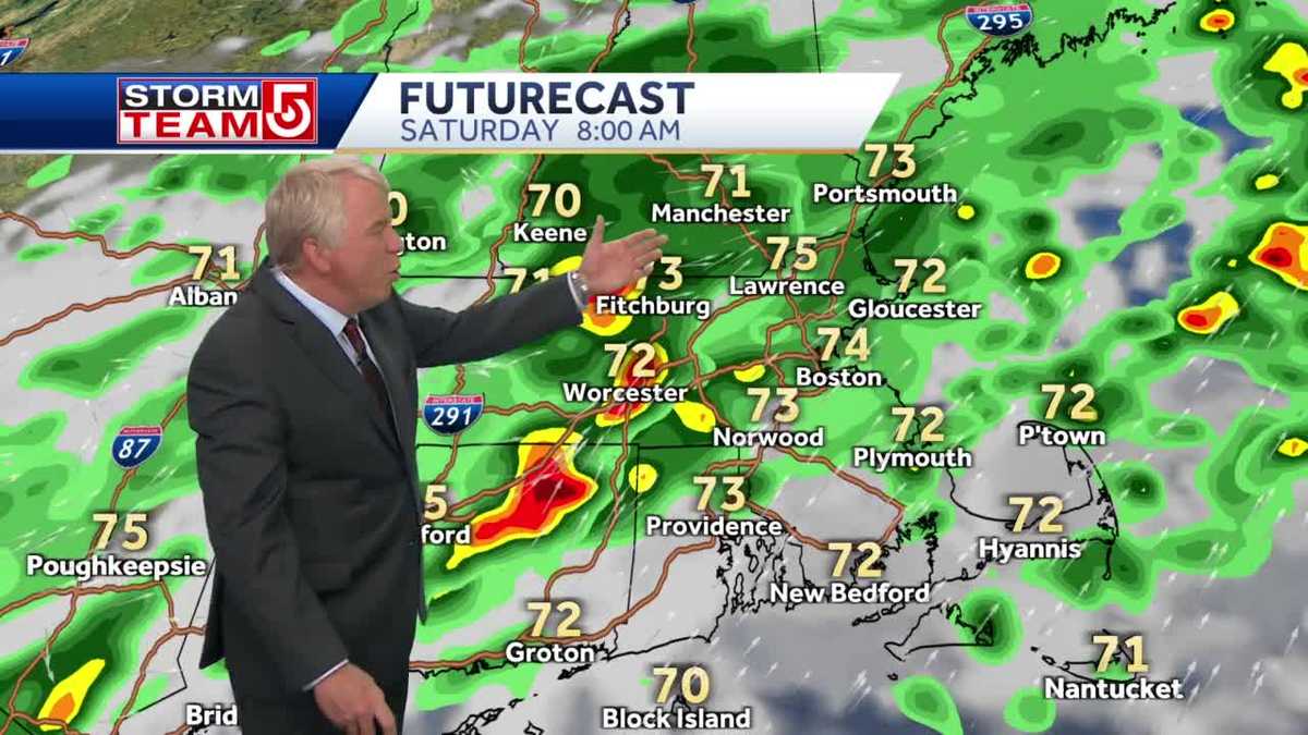 Video: Hot Friday, Stormy Saturday