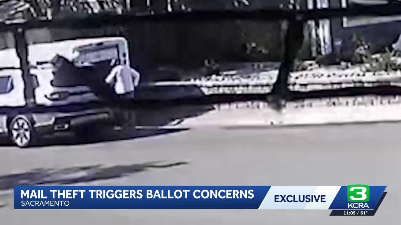 Sacramento neighbors fear election ballots were among mail stolen from postal truck