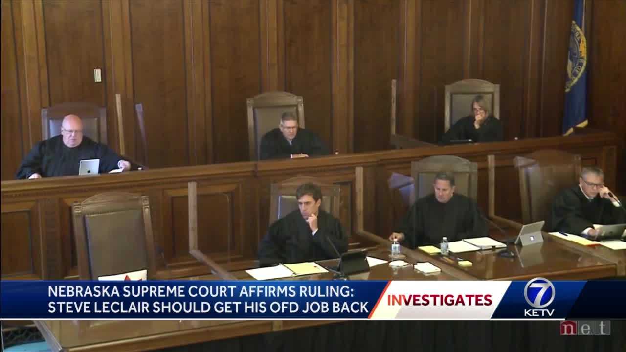 Nebraska Supreme Court Sides With Omaha Fire Union Chief In Dispute ...