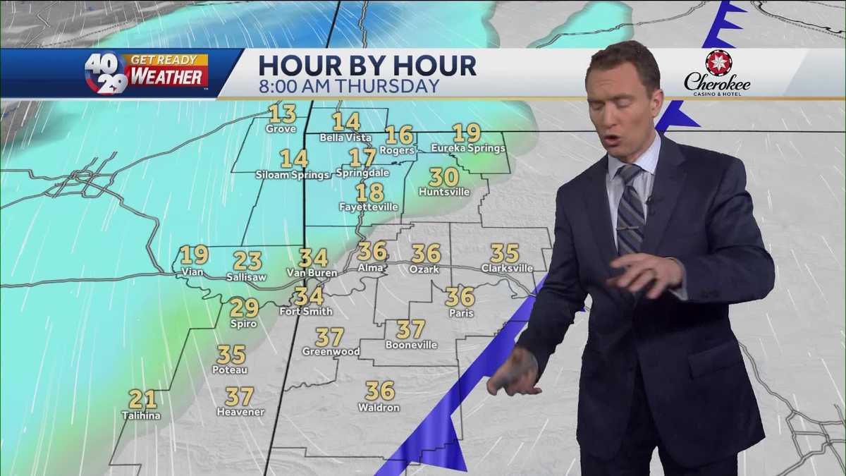 Get ready for incredible cold on Thursday