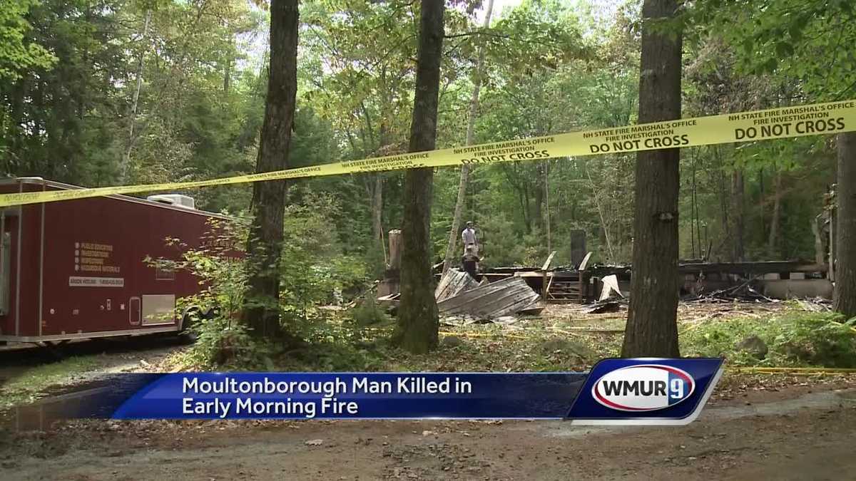 Man killed in Moultonborough fire