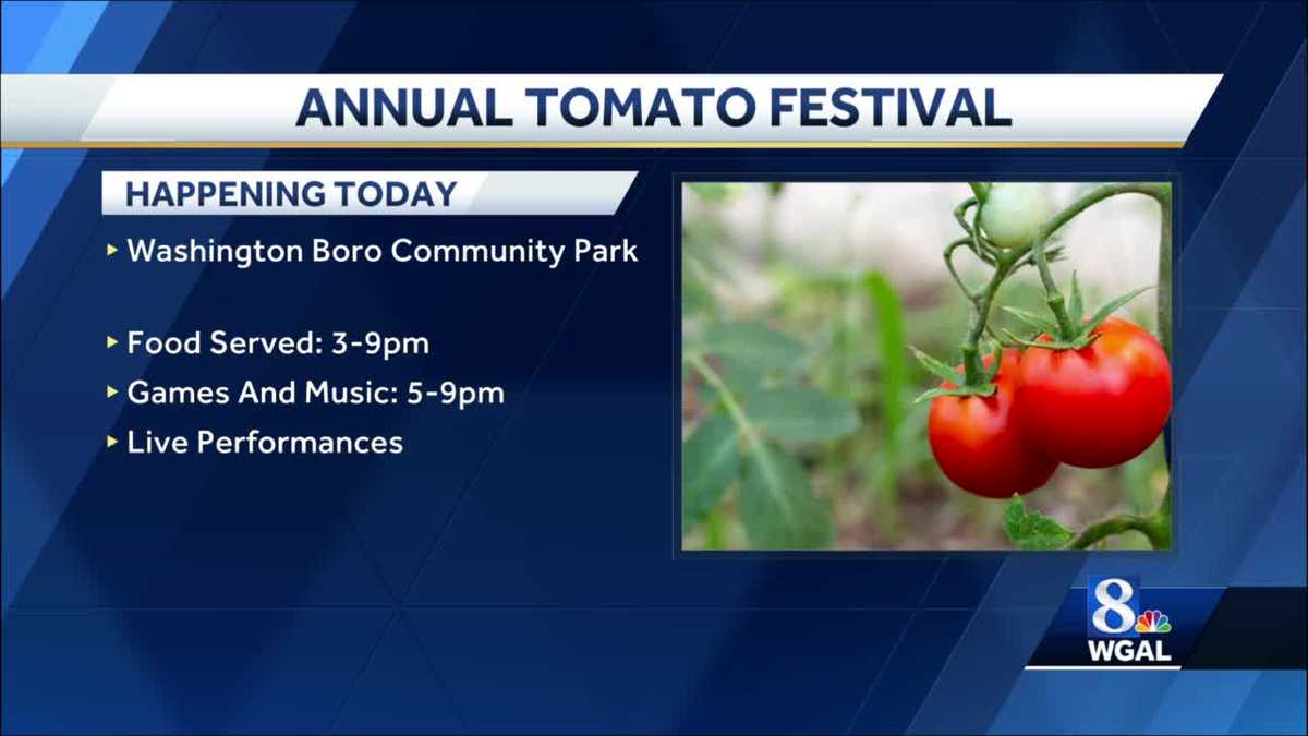 Washington Boro Tomato Festival begins