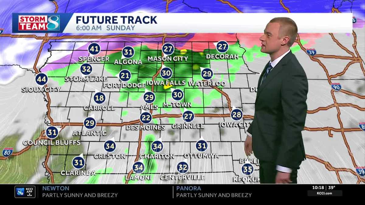Iowa weather: Winter storm brings snow, more wind, and cold this weekend