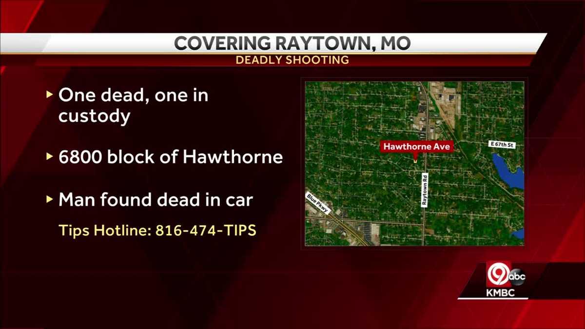 Raytown shooting leaves 1 man dead, 1 in custody