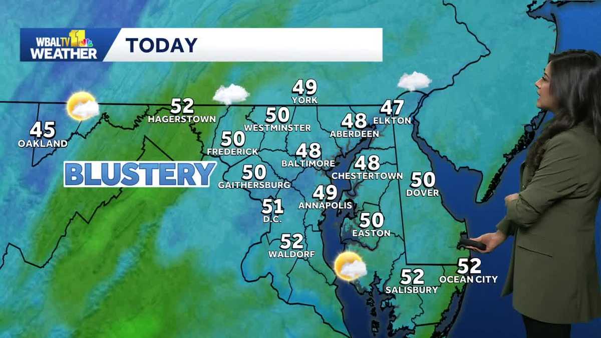 Increasing clouds and warmer Wednesday