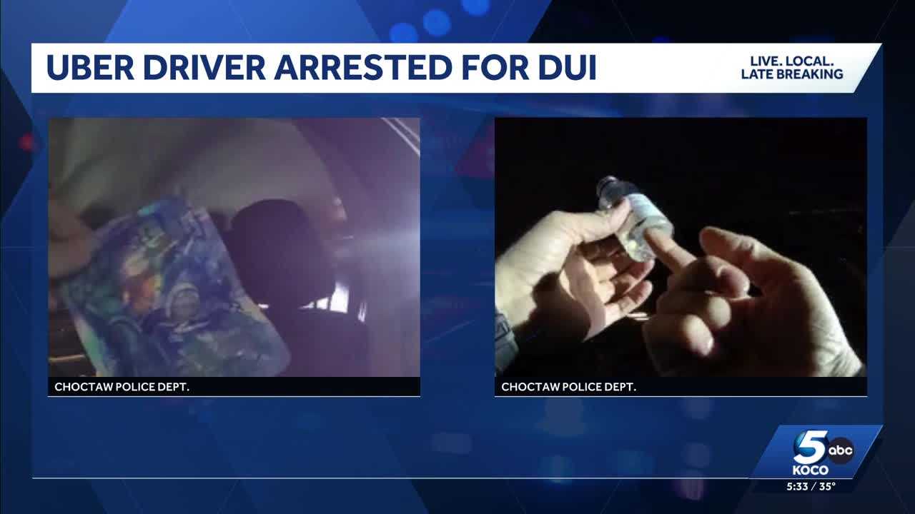 koco.com - Chantelle Navarro - Uber driver arrested for suspected DUI in Choctaw