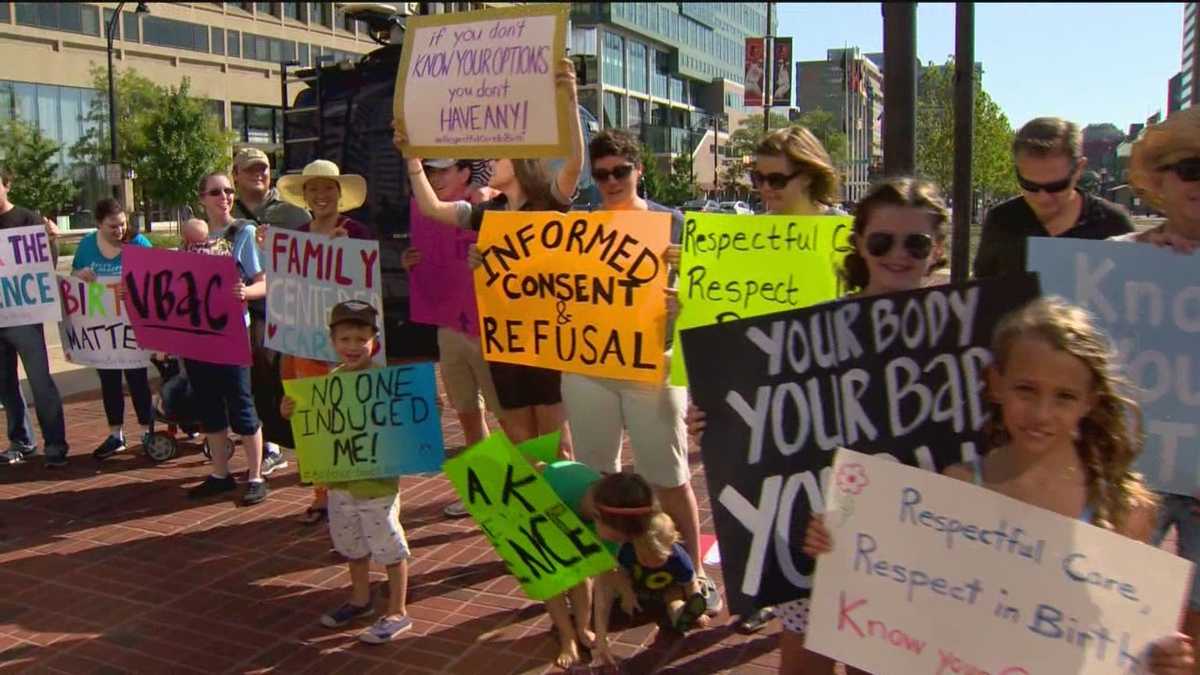 Women rally in Baltimore to improve birth
