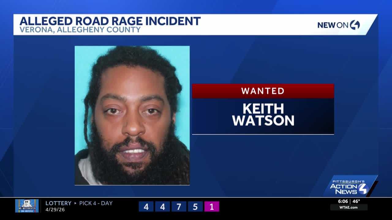 WANTED: Man allegedly threatened group with gun after road rage incident Allegheny County