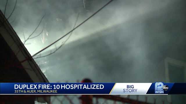 10 people, including 7 children rescued from burning duplex - Vimarsana News