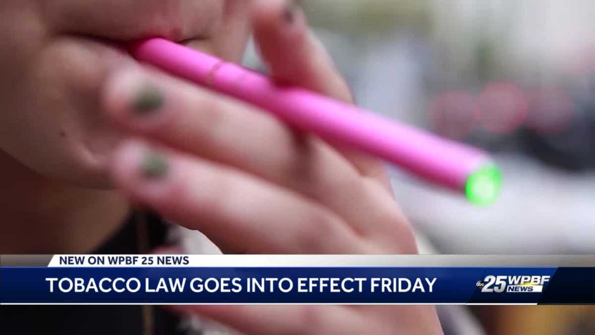 Florida: New vaping, smoking law goes into effect Oct. 1