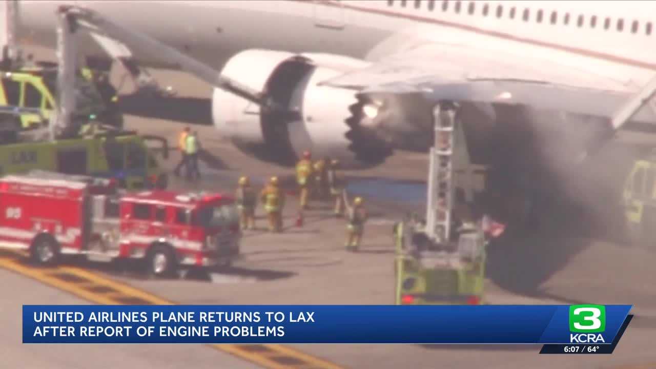 Watch: United Airlines passengers evacuate on the tarmac after emergency landing in Los Angeles