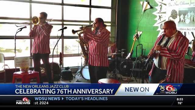 New Orleans Jazz Club celebrates 76 years with free concert