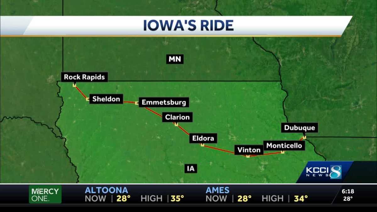 Northern Iowa towns excited to be part of Iowa's Ride