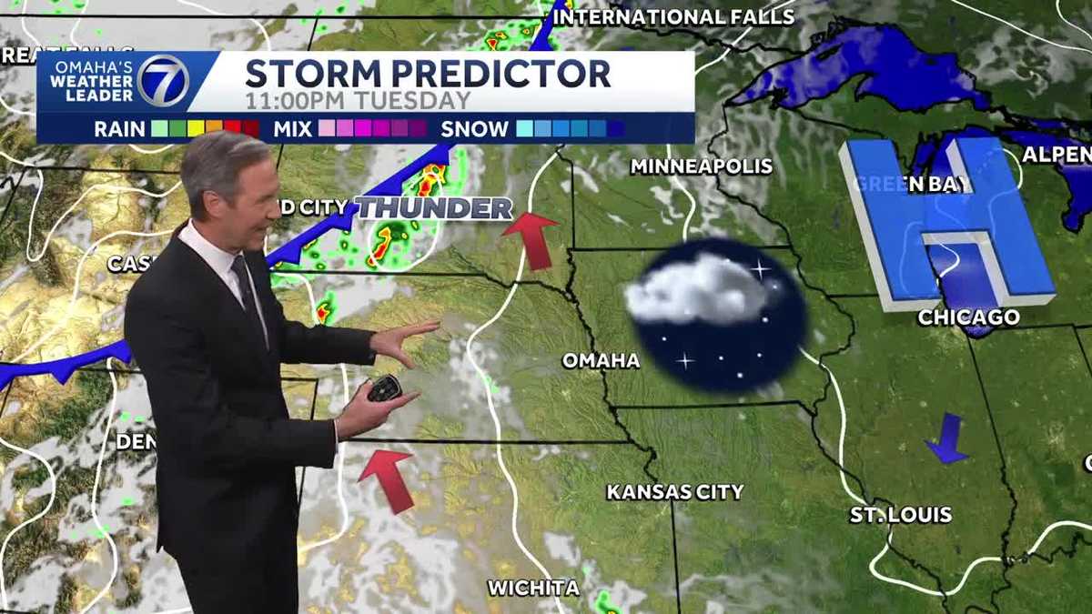 A Bit Less Humid Today for Omaha Metro