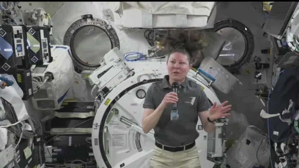 Never gets old NASA astronaut and UC Davis alum Tracy C Dyson speaks with KCRA 3 live from ISS KCRA Sacramento Never gets old NASA astronaut and UC Davis alum Tracy C Dyson speaks with KCRA 3 live from ISS KCRA Sacramento